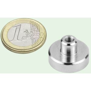 Potmagneet draadbus 20 mm M4 (max trekkracht 13 kilo)