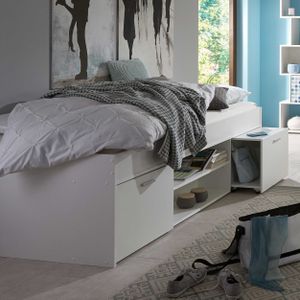 Kabinenbett Carlo - weiß