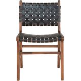 Perugia Esszimmerstuhl - Teak und Leder