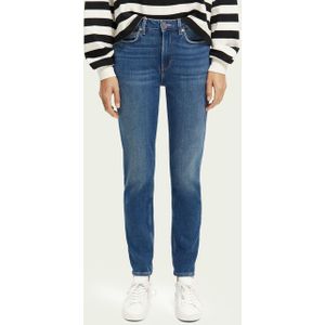 Scotch & Soda - High Five - Werkbroek - Backyard Blue - High-rise Slim Tapered Fit
