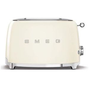 SMEG TSF01CREU - Broodrooster - Créme - 2x2 - 950W - 6 niveaus