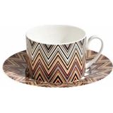 Kop & Schotel Missoni Luxury Gift Box Zig Zag Jarris 148 220 ml (Set van 6)