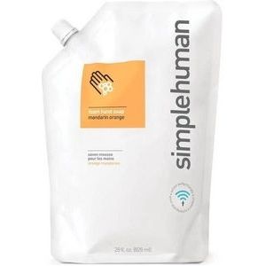 Schuimdispenser Simplehuman Navulling Manderijn 828 ml (6-Delig)