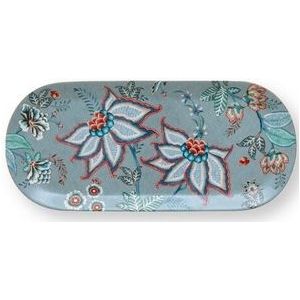 Taartplateau Pip Studio Flower Festival Light Blue 33 X 15 cm 