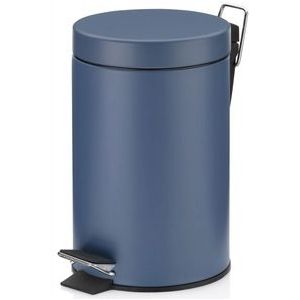 Monaco Pedaal Afvalemmer - 3 liter - Blauw - Kela