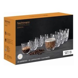 Voordeelset Koffieglazen Nachtmann Noblesse Barista (8-delig)