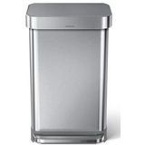 Prullenbak Simplehuman Liner Pocket Zilver 45L