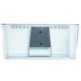 Opbergbox iDesign Wallspace XL met Muurbeugel Transparant (45,3 x 31,3 x 20,3 cm)