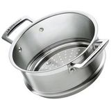 Stoominzet Le Creuset Magnetik Inox 20 cm
