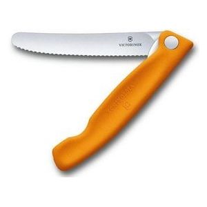 Tomatenmes Victorinox Swiss Classic Inklapbaar Gekarteld Oranje