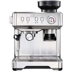 Solis 1018 Grind & Infuse Compact - Espresso apparaat Rvs