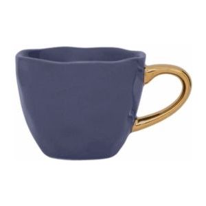 Urban Nature Culture - Good Morning - Espressokop - Paars Blauw - Porselein - 80 ml