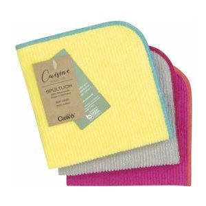 Vaatdoek Cawö Uni Lemon Pink (Set van 3)