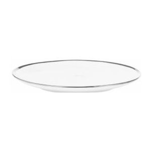 Dinerbord VT Wonen White Silver 25,5 cm (Set van 2)