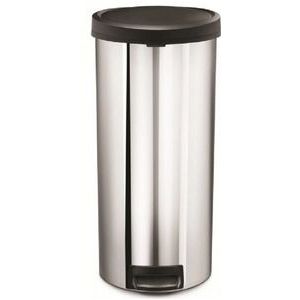 Prullenbak simplehuman Rond Glans 30 liter