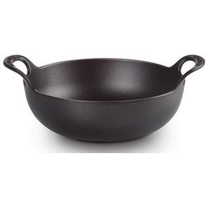 Wokpan Le Creuset Balti Mat Zwart 24 cm