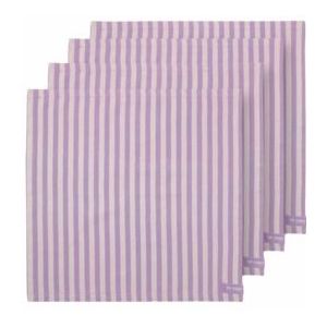 Servet Pip Studio Stripes Lilac-40 x 40 cm