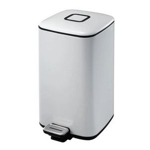 EKO Regent Prullenbak 12 Liter - Wit