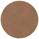 Onderzetter Lind DNA Glass Mat Circle Nupo Brown 