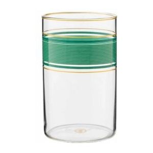 Longdrinkglas Pip Studio Chique Green 360 ml (Set van 6)