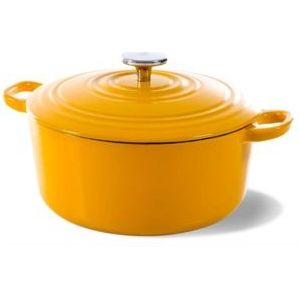 BK Bourgogne Braadpan - Ø24 cm - Sunny Yellow