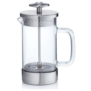 Cafetière Barista & Co Core 3 Kops Zilver