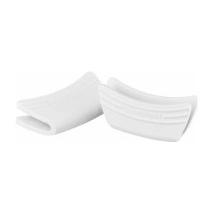 Le Creuset - Siliconen Handvaten - Wit - Set van 2