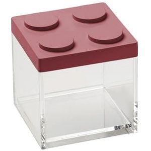 Opbergbox Omada Brickstore Red 0,5 L