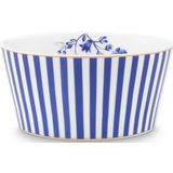 Kom Pip Studio Royal Stripes Blue 12 cm (Set van 6)