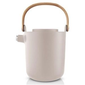 Eva Solo - Nordic Kitchen Thermoskan voor Thee 1 liter - Bamboe - Beige