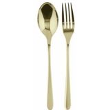 Serveerbestek Sambonet Taste Mirror PVD Champagne (2-delig)