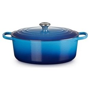 Braadpan Le Creuset Signature Ovaal Azure 33 cm