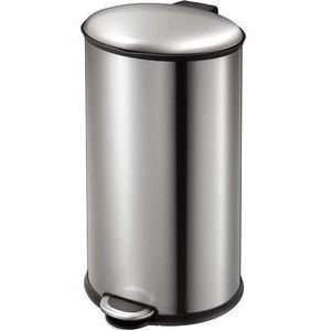 EKO Elipse Step Bin - 40 liter - Mat RVS