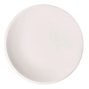 Villeroy & Boch NewMoon Plat Wit (6-Delig) - Porseleinen serveerborden met elegante halve maand rand