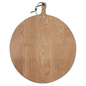 Dutchdeluxes - Geoliede Eik - Serveerplank - Snijplank - Broodplank - XXL Round