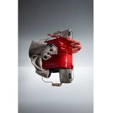 Humdakin - System Bucket - Schoonmaakemmer - Rood - Zink - Houten Handvat