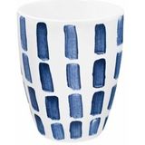 vtwonen - Painted - Mok - Wit - XL - Set van 4 - 400 ml