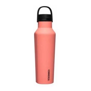 Corkcicle - Sport Canteen - Coral - Drinkfles - 600ML - RVS - Inclusief Rietje