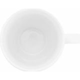 VT Wonen - With Ear - Mok - Blauw/Wit - Set van 4 - Porselein