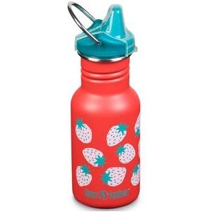 Reisfles Klean Kanteen Kids Classic Narrow Coral Strawberries 355 ml