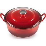 Braadpan Le Creuset Faitout Kersenrood 32 cm