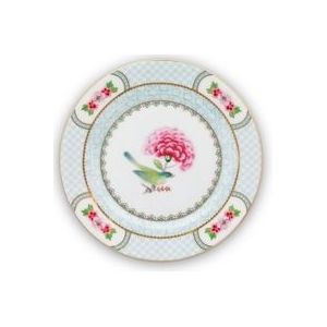 Gebaksbord Pip Studio Blushing Birds White 17 cm 