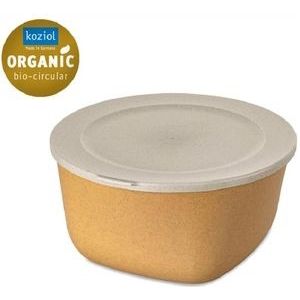 Kom met deksel, 0.4 L, Organic, Houtvezels - Koziols-sConnect Bowl