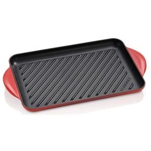 Grillplaat Le Creuset Rechthoekig Kersenrood 32 x 22 cm