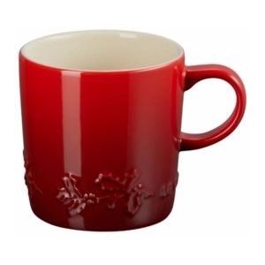 Koffiebeker Le Creuset Winter Holly Collection Kersenrood (6-Delig)