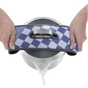 Pannenlap BK Mr. Gripper Afgiethulp Blauw Geruit