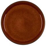 Dinerbord Bitz Black Amber 21 cm (6-Delig)