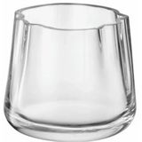 L.S.A. - Lagoon Theelicht Houder 8 cm - Glas - Transparant