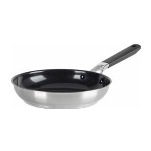 KitchenAid Classic Stainless Steel koekenpan ø24cm - RVS - inductie - anti-aanbak