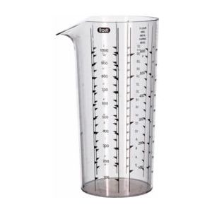 Rosti - Maatbeker Clear - 1,0L - Transparant - Kunststof